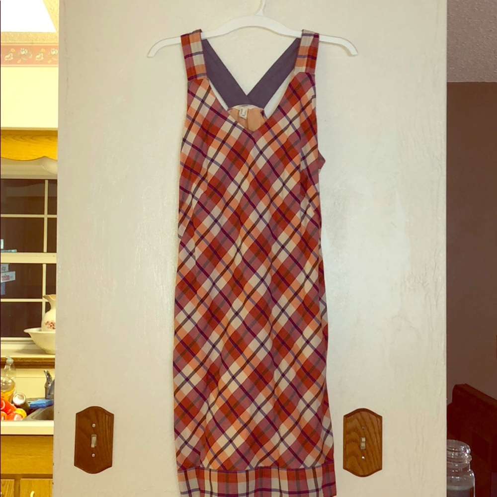 Never Worn Plaid Racerback Sundress